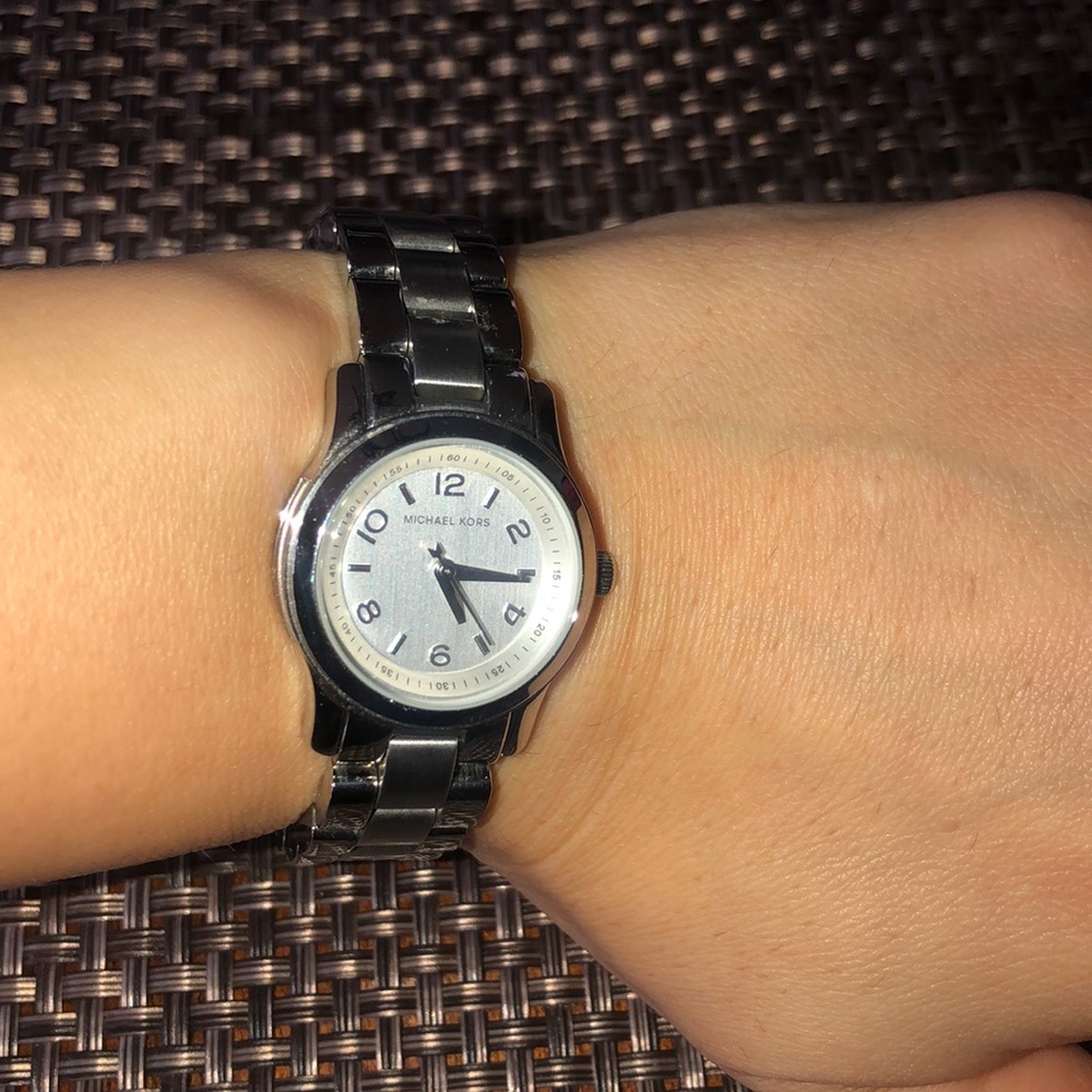 Michael Kors watch silver women